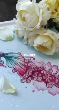 Feerique cross stitch - Koi fish