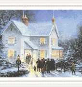 Classic Cross Stitch WO 357 Carroling