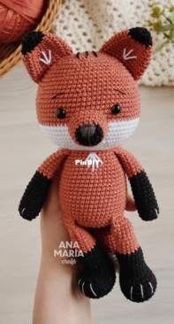 Ana Maria craft - Ana Maria Liasch da Silva - Wolf - Theo O Lobo-guará - Portuguese