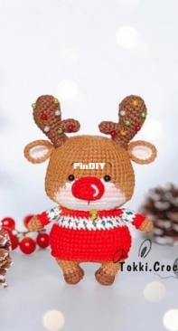 Tokki Crochet - Yeom Dong-yeon - Reindeer