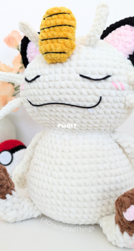 Lil Crocheted Things - Kaylin Liang - Sleepy Meowth