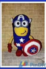 Minion capitán América