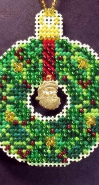 Mill Hill - Christmas Jewels MH16-1305 Emerald Wreath XSD
