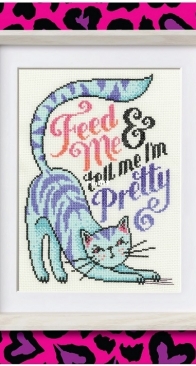 Feed Me by Emma Congdon from Cross Stitch with Cattitude PCS + XSD