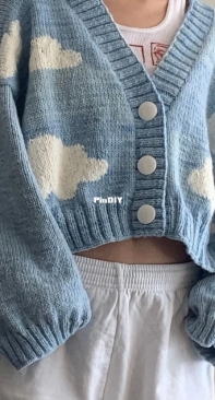 Cloud cardigan - artbykaraleez