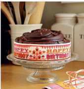 Piece of Cake - Happy Birthday Cake Band by Emma Congdon from Cross Stitcher 282 PCS