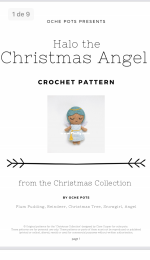 Oche Pots - Clare Cooper - Halo the Christmas Angel