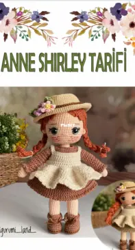 Amigurumi Land - Esra Erdurcan - Anne Shirley - Turkish
