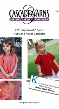 Hugs and Kisses Cardigan - Free