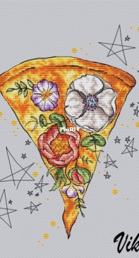 Flower Pizza by Vik Dollin