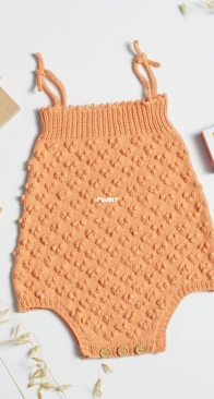 Popcorn Romper by AnchorCrafts - Spanish