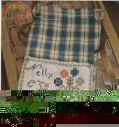 The Sampler Girl - Nellys Button Flower Pocket