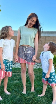 Petite Stitchery Co - Jackie Pritchard - Adult Echo Active Shorts - Sizes XXS-5X