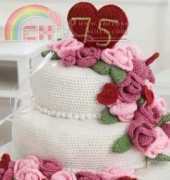 Red Heart - Aniversary Rose Cake - Free