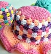 Hats I made for my girls.
