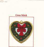 Christmas Ornament Wreath in Heart shape
