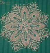 knitted doilies - my work