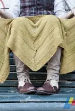 Bolting Shawl by Stephen West