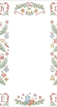 CPDC 115 - Torchon de Noël à broder XSD + PCS