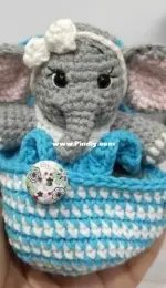 Aleksandra Egorova - Easter Egg with Surprise a Baby Elephant
