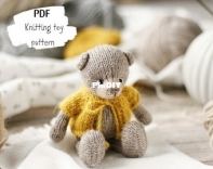 Knitted Bear by Irina Latukhina