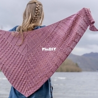 Pacific Crest Trail Shawl by Kay Hopkins - Knit for the Soul