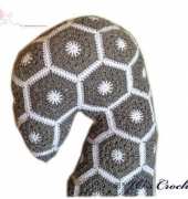 JOs Crocheteria - Crochet Hook Pillow of Granny Squares