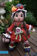 Le Monde Des Loisors Creatifs-Creations Poupees-Anemone Reine de lAutomne-French-Free