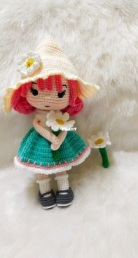 Crochet garage - Daisy
