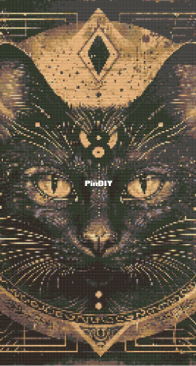 Digital Patterns World - G Cat by Sebastian