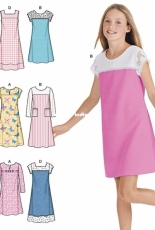 Simplicity 1457 Girls Dress - 8-16 years