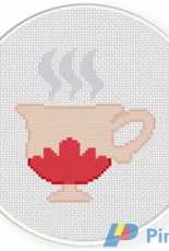 Daily Cross Stitch - Hot Tea