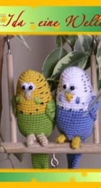 Babsies Hook - Barbara Saboth - Jacob and Ida a Budgie love - German