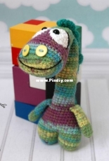 Mama Fufa - Cactuce Handmade - Anastasia Makeeva - Dinosaur - Russian