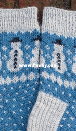 My Own Personal Socks Flurry by Anna Lange-Free
