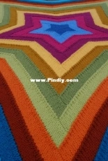 Ten Stitch Star Baby Blanket by Frankie Brown-Free