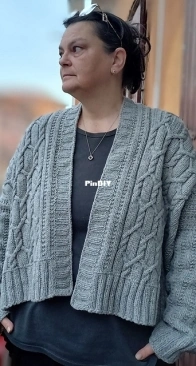 Spring Tide Cardigan by Tania Barley