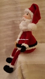 Handmade by JCS - J C Sheppard - Shelf Sitter Santa
