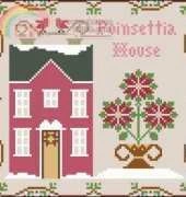 Little House Needleworks LHN 073 Poinsettia House PCS + XSD