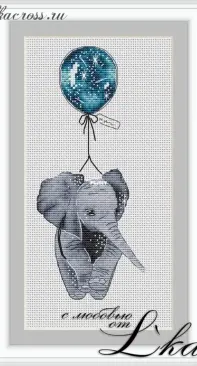Lkacross - Elephant on the Ball by Natalya Orekhova
