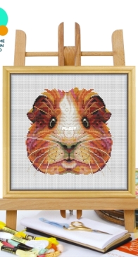 Awesome Pattern Studio - CS3233 - Mandala American Guinea Pig XSD