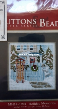 Mill Hill Button & Beads Winter Series  MH14-3304 Holidays Memories