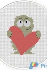 Daily Cross Stitch - Monster Love 5