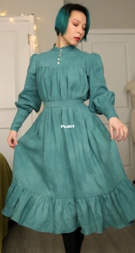 Ora Lin Patterns - Sophie Victorian Style Tent Dress - sizes A-L