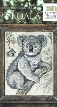 Cottage Garden Samplings - A Year in the Woods ll #3 CGS-1127 The Koala PCS + XSD