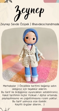 Sevdece Handmade - Zeynep Sevde Özipek - Zeynep - Turkish