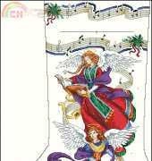 Dimensions 8534 Angelic Harmony Stocking