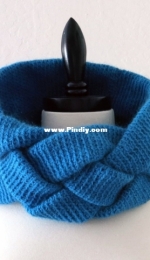 Knit and Crochet Ever After - Deja Joy - Braided Cowl
