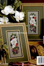 Magnolia Swag 1 and 2 from Leisure Arts 3534 Southern Magnolias XSD