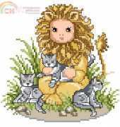 Ellen Maurer Stroh EMS Animal Babies - Lion Baby PCS